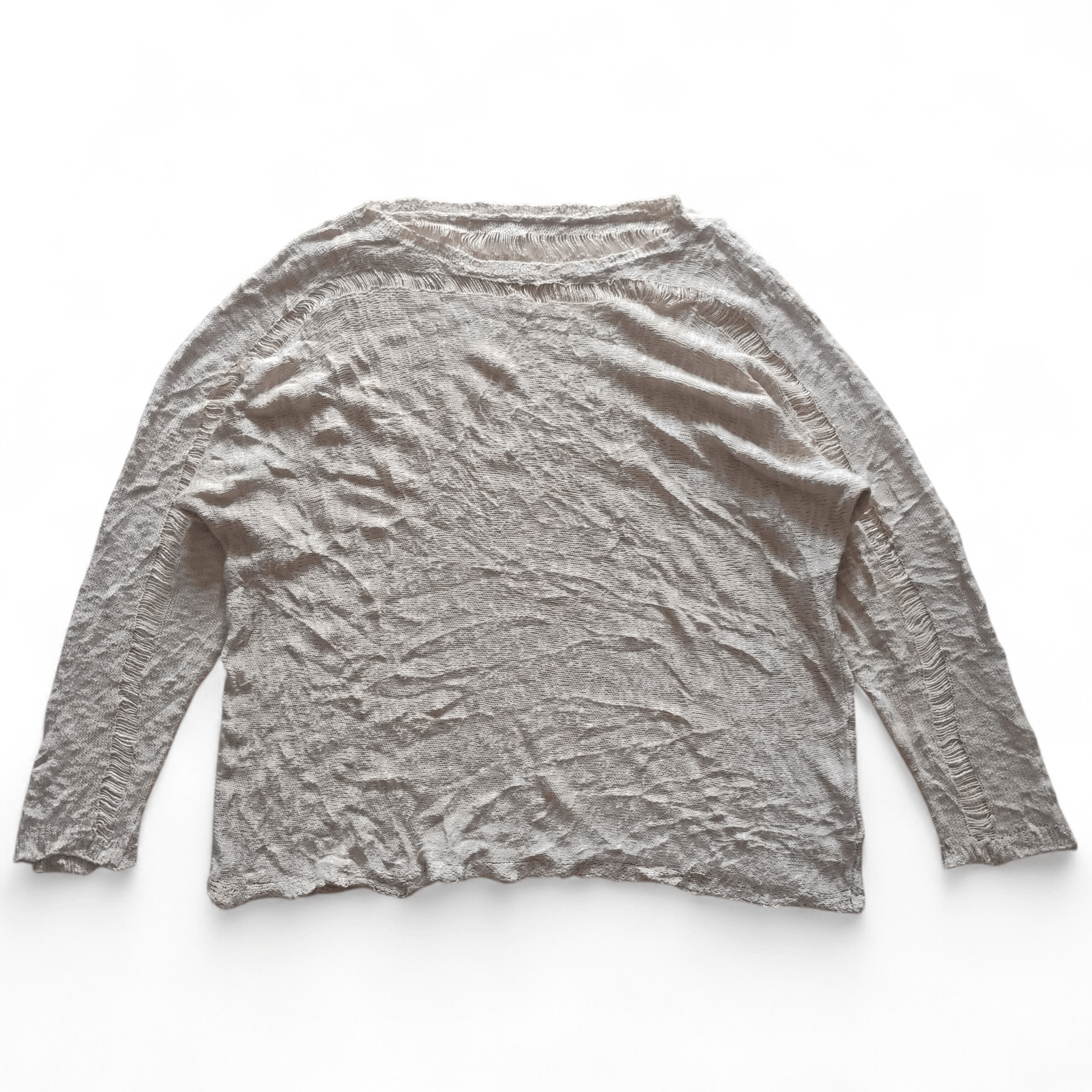 Japanese Brand Japanese Brand Neuna Grunge Style Distressed Sweaters Size US M / EU 48-50 / 2 - 1 Thumbnail