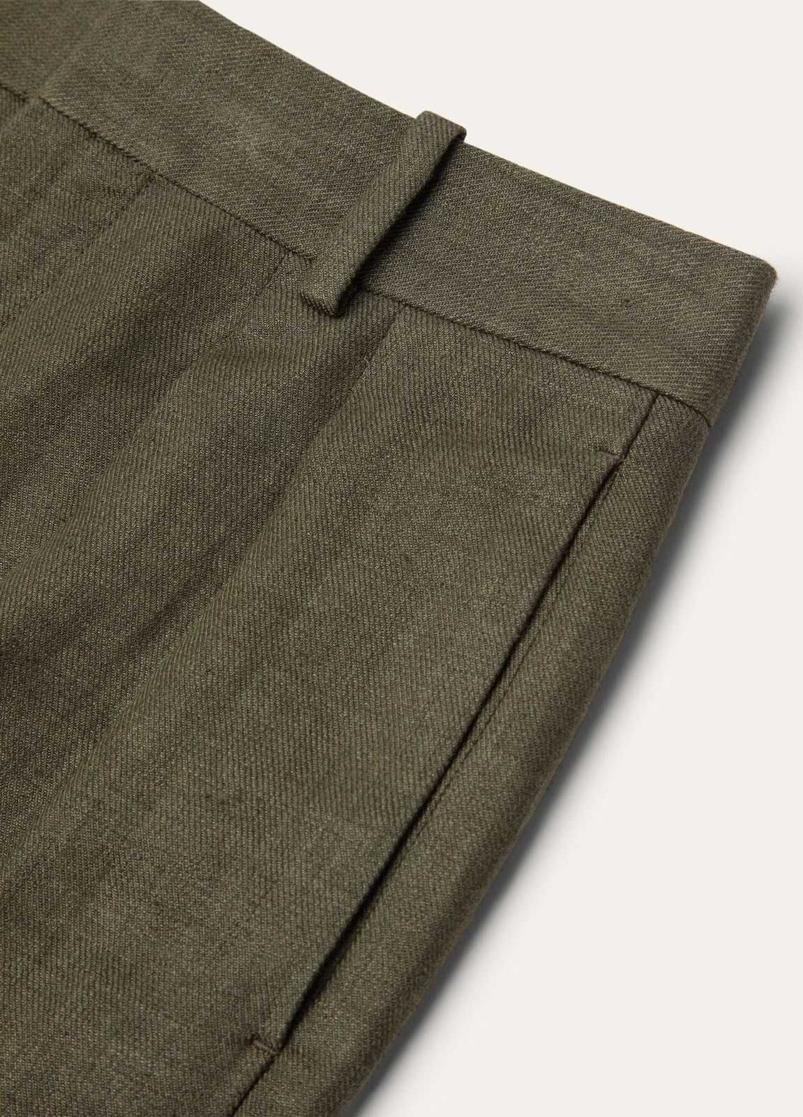Loro Piana o1srvl11e0526 FAP2806 Digby Bermuda Short in Green Size 25" / US 0 / IT 36 - 3 Thumbnail