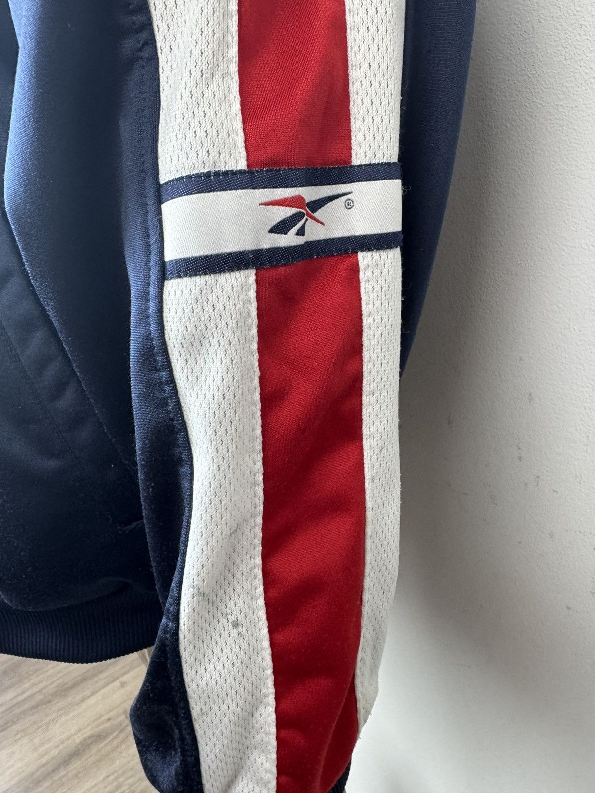 Reebok × Vintage Vintage Reebok Retro 90’ Track Top Casual Style Jacket Size US XL / EU 56 / 4 - 6 Thumbnail
