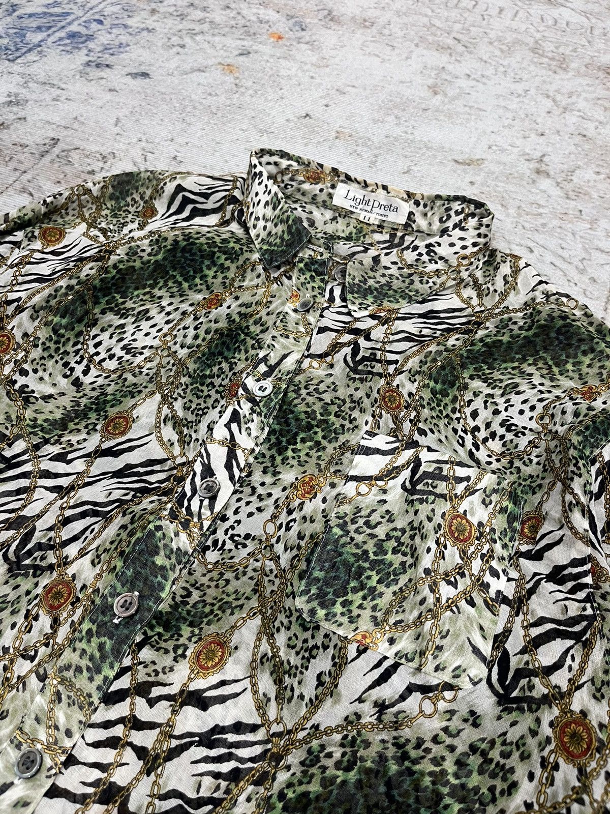 Japanese Brand Light Preta New Roman/Tokyo Chains Leopard Motif Multicolor Size M / US 6-8 / IT 42-44 - 3 Thumbnail