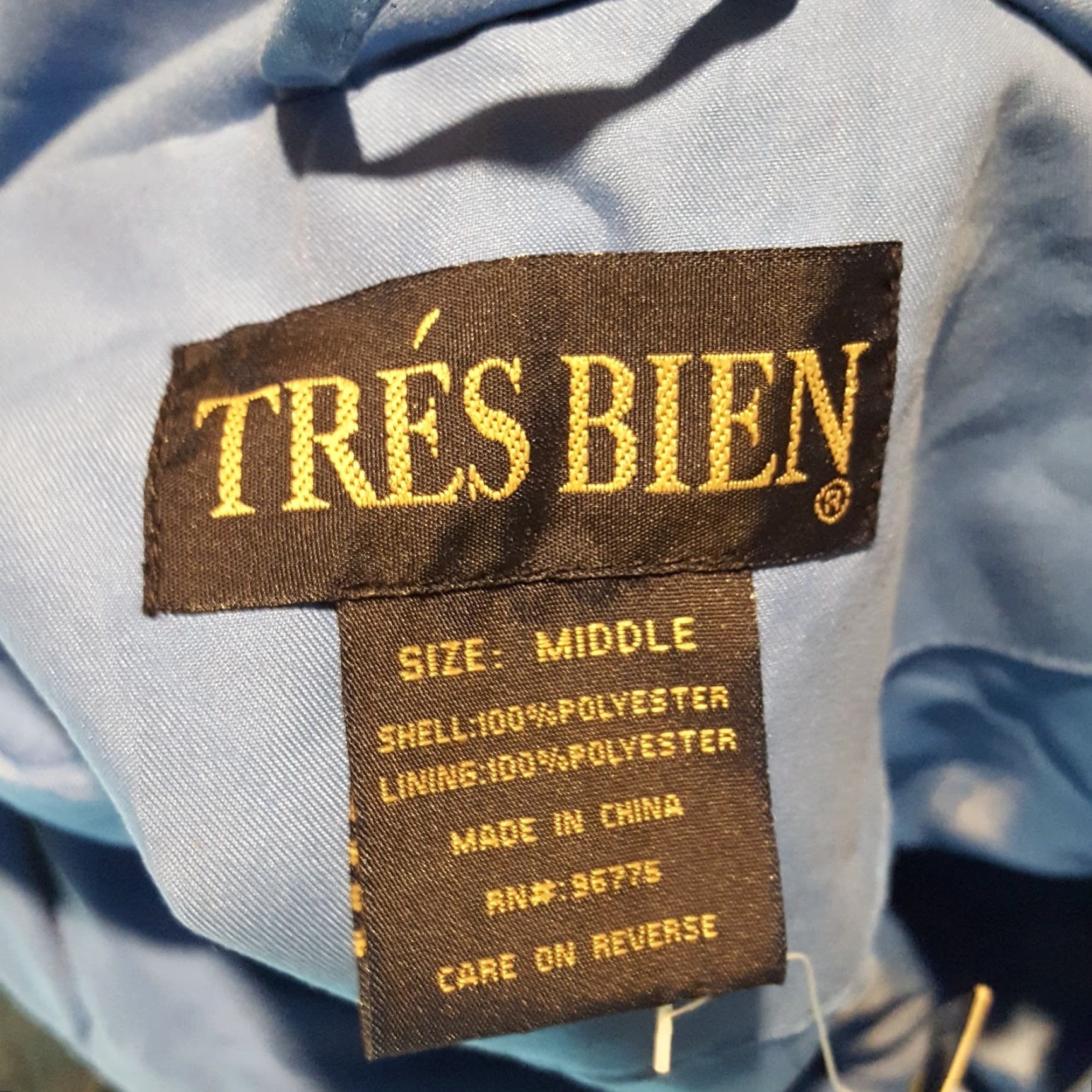 Tres Bien VINTAGE Tres Bien Windbreaker Jacket Women's M Blue Golf Windbreaker Size M / US 6-8 / IT 42-44 - 8 Thumbnail