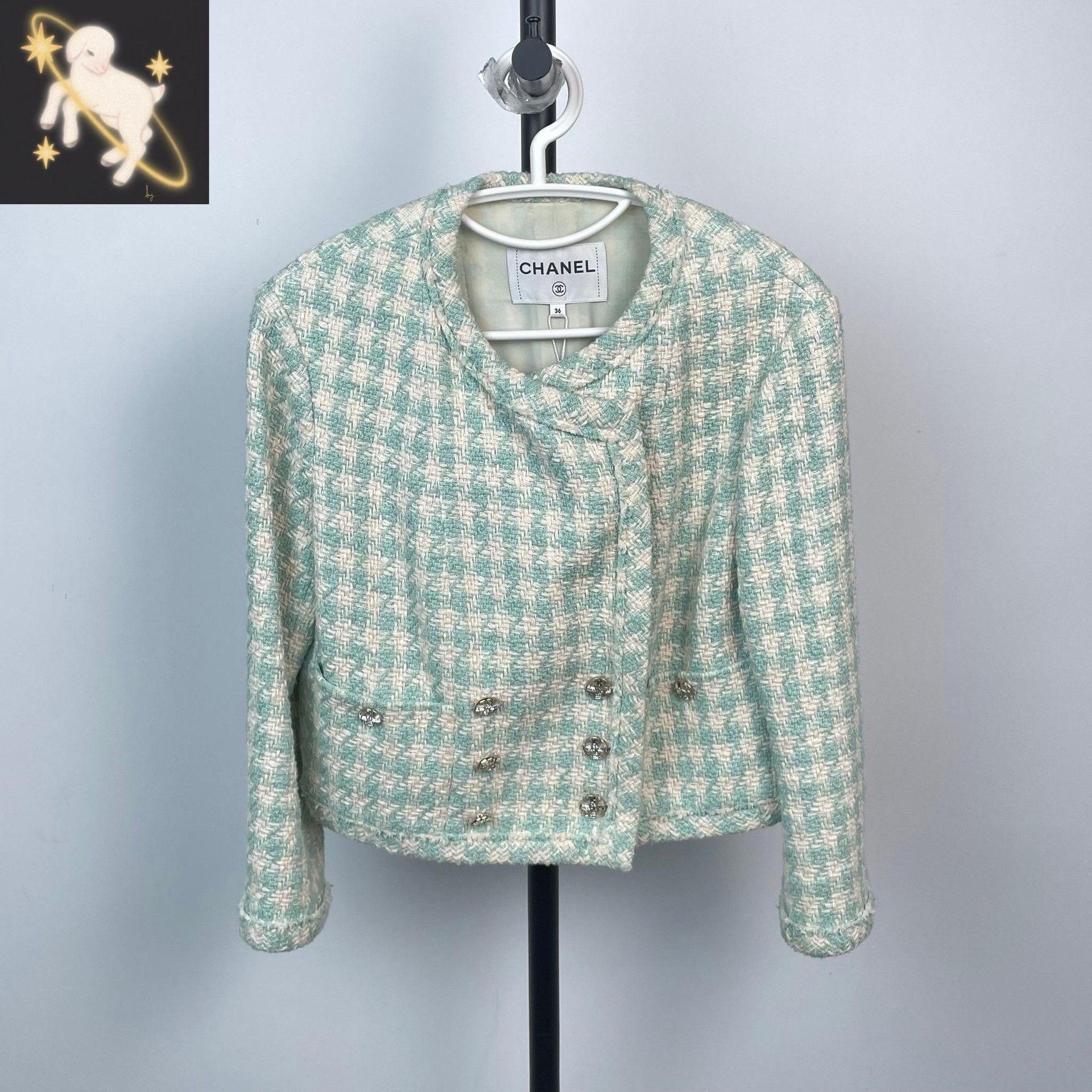 Chanel Chanel Green Light Jacket 36 Men Size US S / EU 44-46 / 1 - 1 Thumbnail