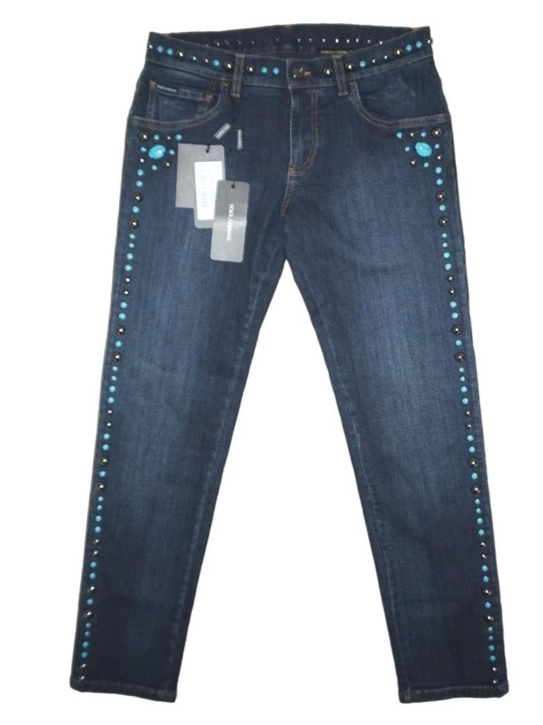 Dolce & Gabbana DOLCE & GABBANA SKINNY JEANS GY07LZ SIZE 46 Size US 30 / EU 46 - 2 Thumbnail