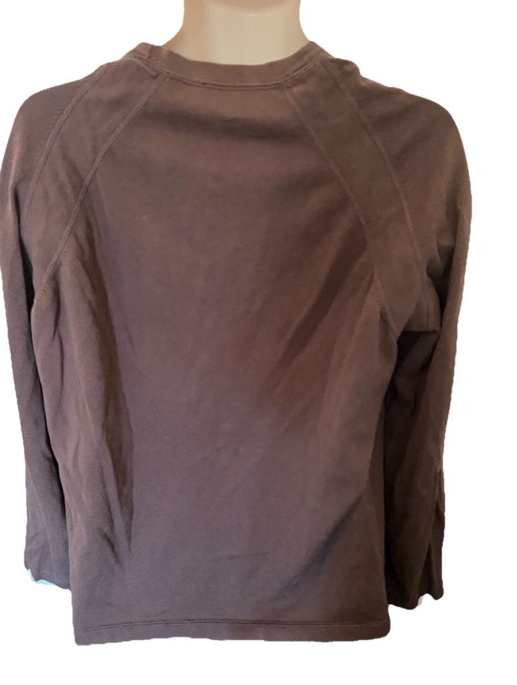 Vintage × Yves Saint Laurent YSL Brown Yves Saint Laurent Sweatshirt Travis vibe fits L Size US L / EU 52-54 / 3 - 2 Thumbnail