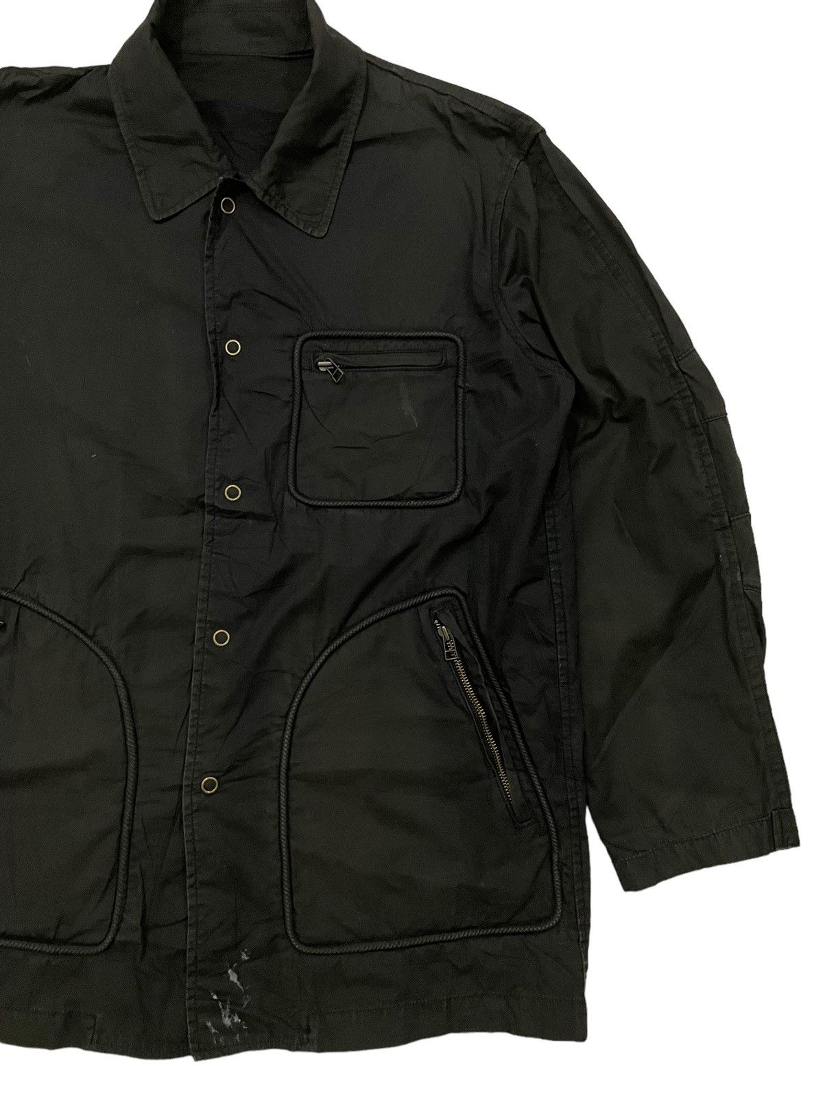 Issey Miyake × Japanese Brand × Tete Homme Tete Homme Issey Miyake Tachtical Jacket Size US L / EU 52-54 / 3 - 3 Thumbnail