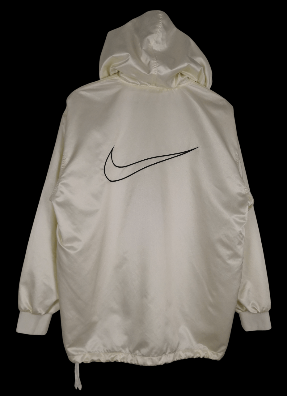 Nike Vintage 90s Nike Center Swoosh Hoodie Jacket Anorak Size US L / EU 52-54 / 3 - 2 Thumbnail