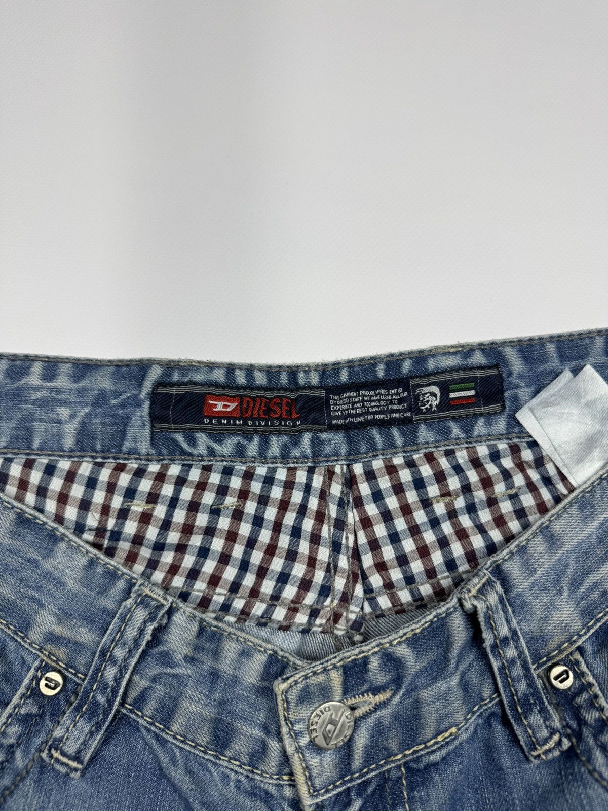 Diesel Vintage Diesel Y2k Men's Jeans Size US 34 / EU 50 - 9 Thumbnail