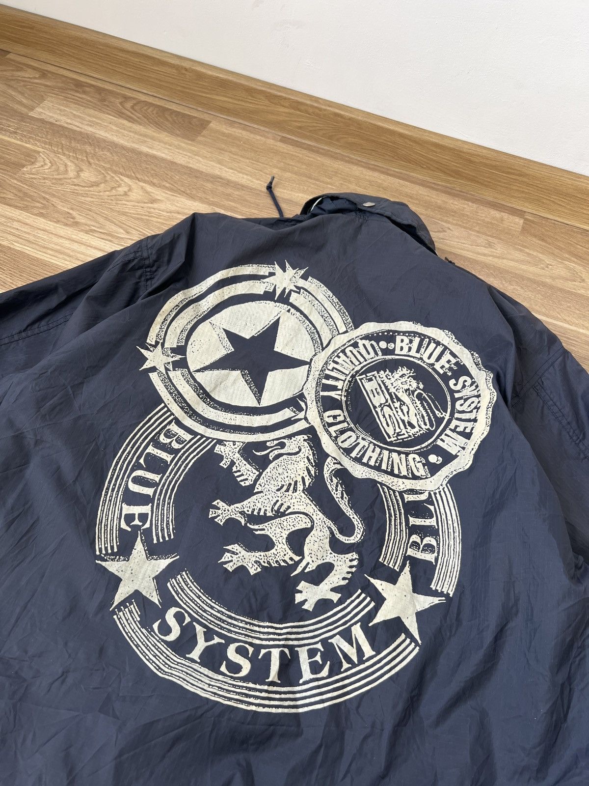 JET SET RARE Vintage Jet Set Blue System Rain Navy Jacket Size M-L Size US M / EU 48-50 / 2 - 11 Thumbnail