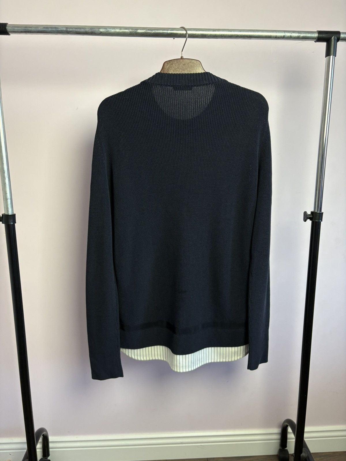 Moncler Moncler Sweater Maglia Tricot Girocollo Built-In Shirt Size M / US 6-8 / IT 42-44 - 5 Thumbnail