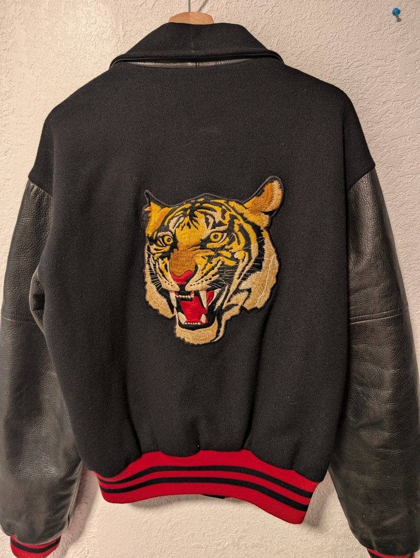 Polo Ralph Lauren OG Vintage Polo Ralph Lauren Tiger Leather Jacket Size M Size US M / EU 48-50 / 2 - 4 Thumbnail