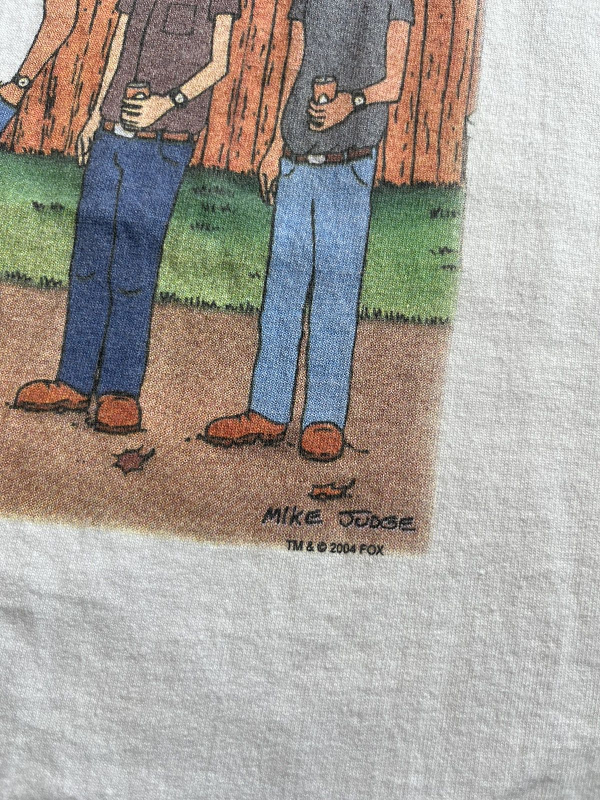 Vintage Vintage KING OF THE HILL 2004’s FOX by Mike Judge Tshirt Size US XXL / EU 58 / 5 - 6 Thumbnail