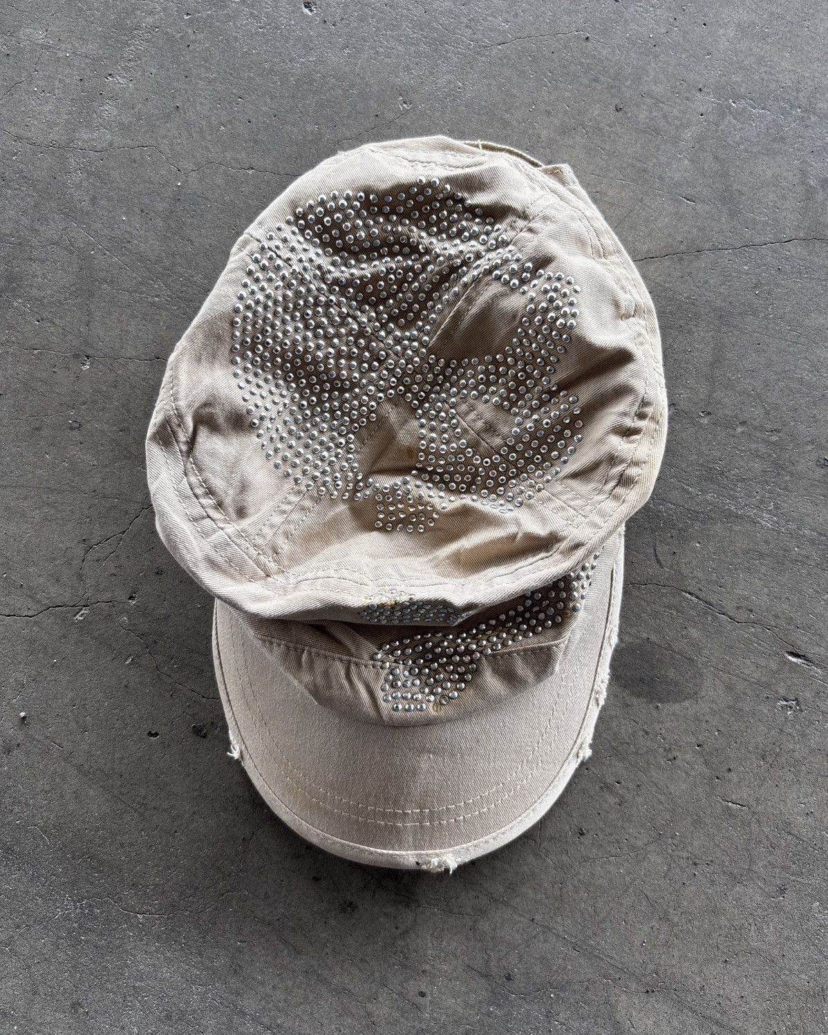 If Six Was Nine Skull Cadet Hats Distressed Size ONE SIZE - 3 Thumbnail