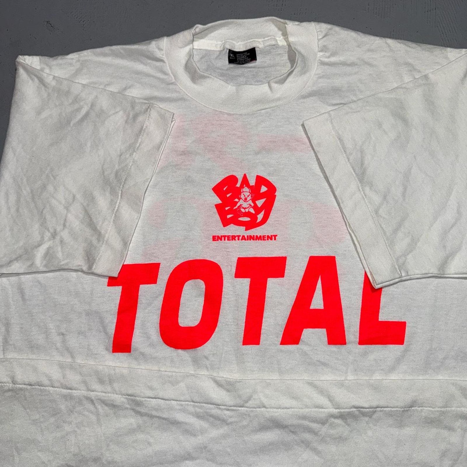 Sean John Total R&B group Rap Tee - White vintage 90s bad boy records Size US XL / EU 56 / 4 - 4 Thumbnail