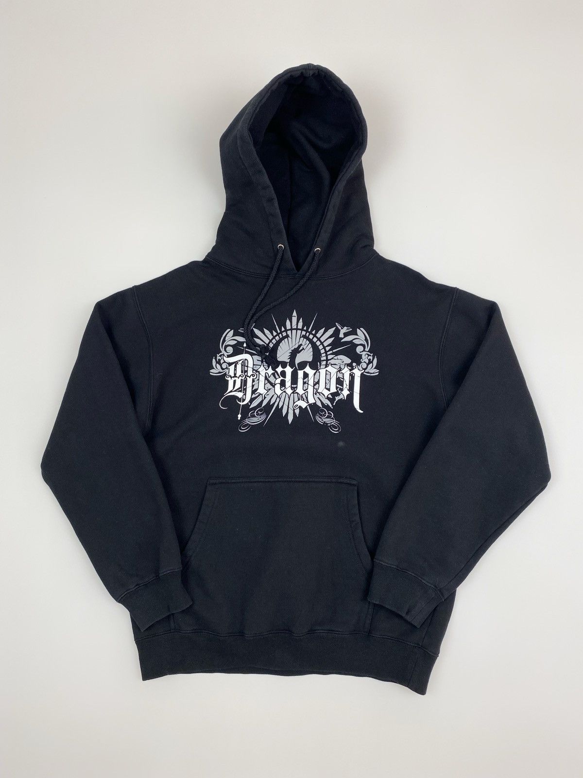 Vintage 2000’s Vintage Dragon Alliance Eyewear Gothic Logo Hoodie Size US S / EU 44-46 / 1 - 1 Thumbnail