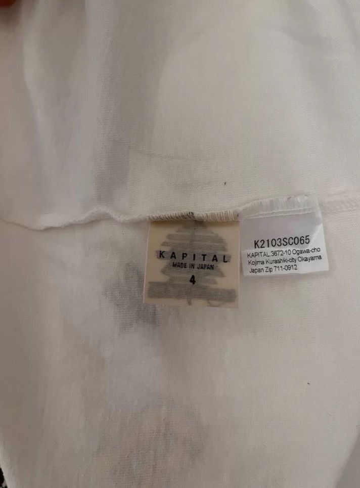 Other "Kapital K2103Sc065 Neck Short Sleeve T -" - DMC Size US XL / EU 56 / 4 - 6 Thumbnail