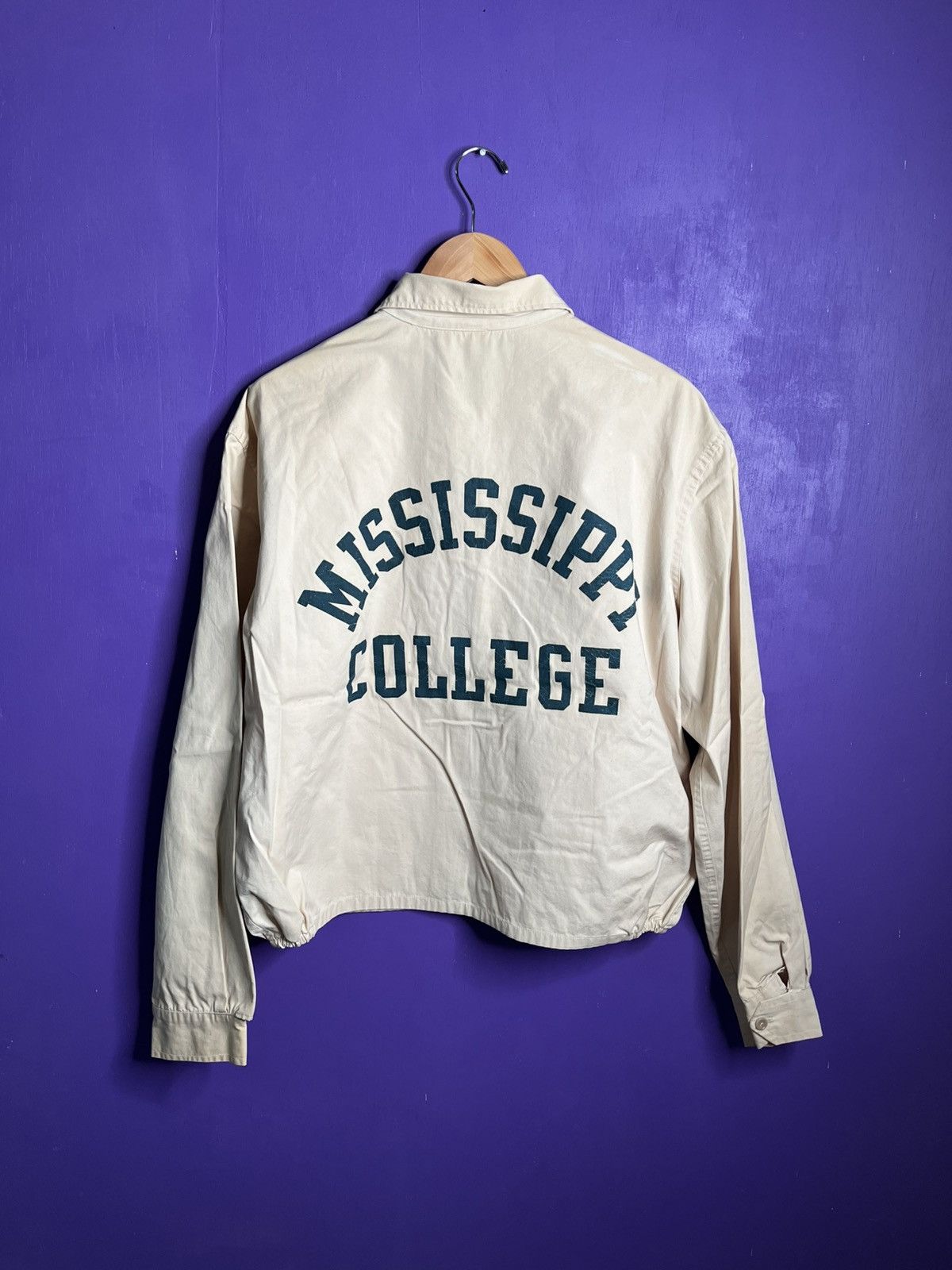 Champion × Vintage Vintage 50s Champion Choctaw Mississippi college jacket Size US XL / EU 56 / 4 - 2 Thumbnail