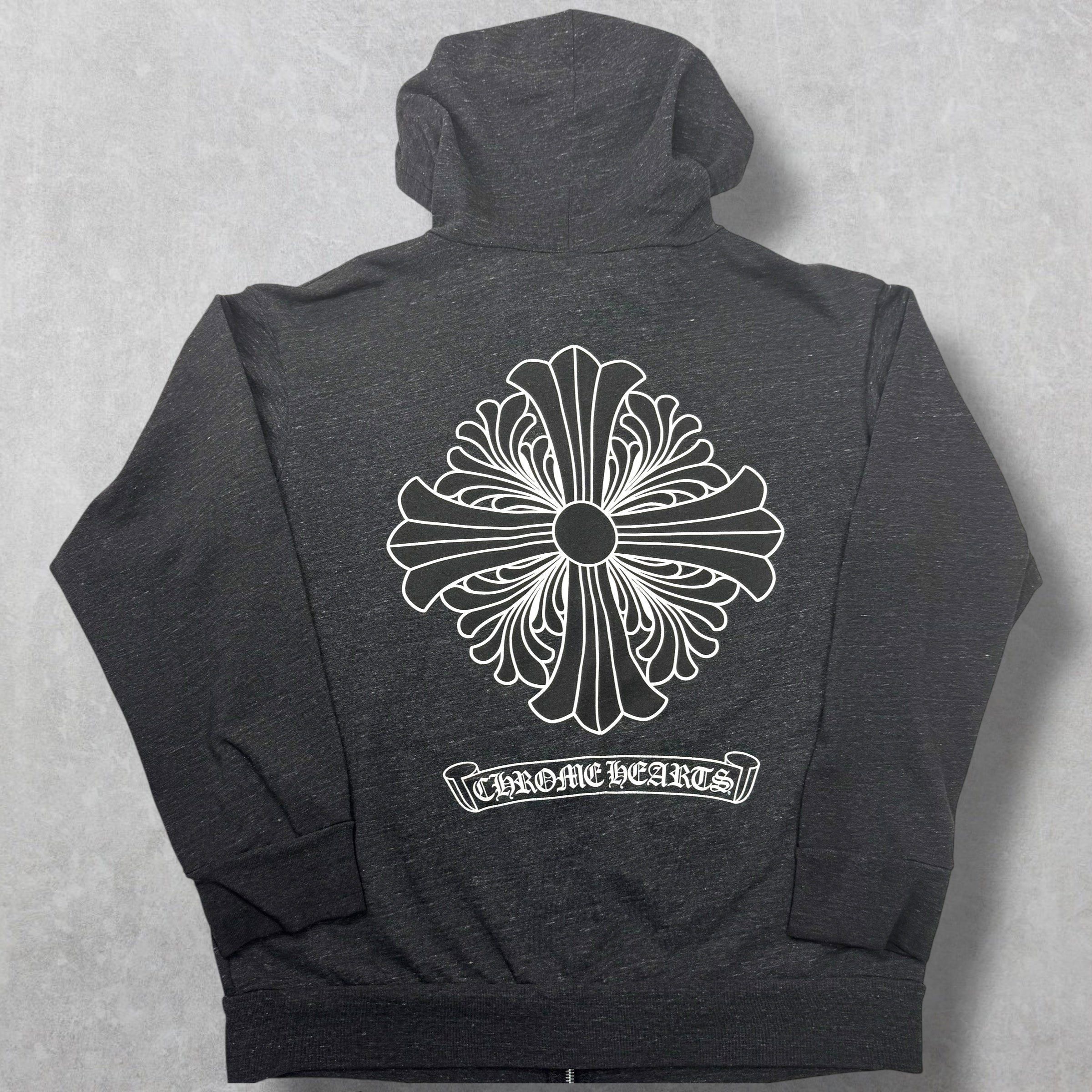Chrome Hearts Chrome Hearts Plus Zip Up Dark Heather Grey XXL Size US XXL / EU 58 / 5 - 2 Thumbnail