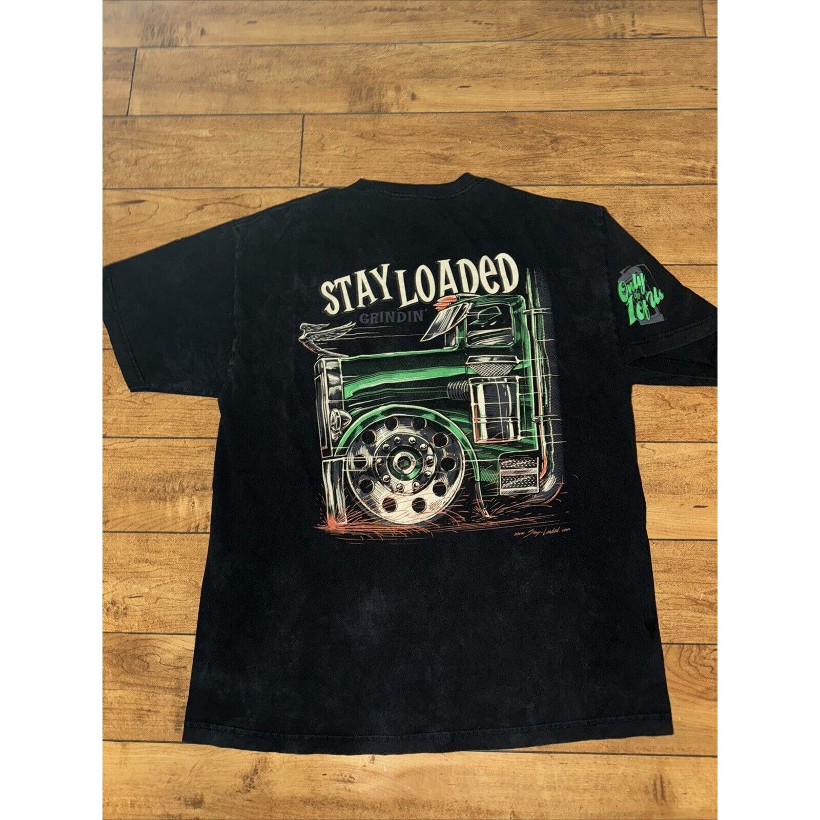 Vintage Stay Loaded T-Shirt Black XL 22x29 Size US XL / EU 56 / 4 - 1 Thumbnail
