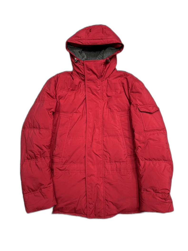 Loro Piana Loro Piana Red Down Jacket Size US S / EU 44-46 / 1 - 1 Thumbnail