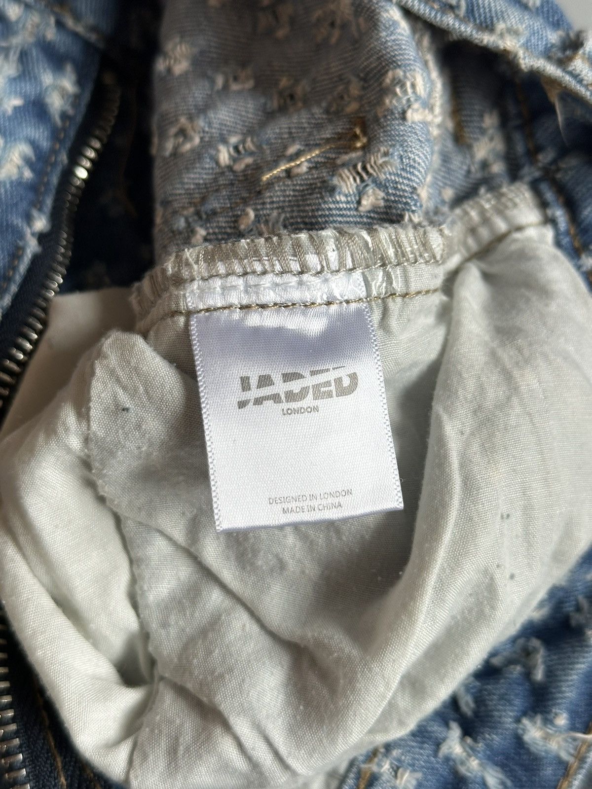Jaded London Distressed Jaded London Hole Denim Jeans Blue Size 32 Size US 32 / EU 48 - 11 Thumbnail