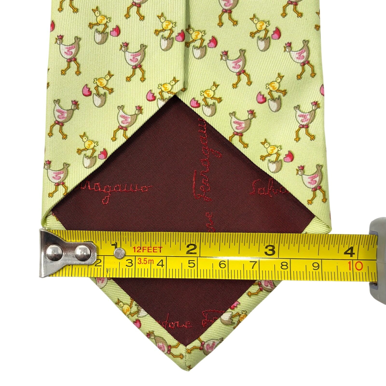 Salvatore Ferragamo Salvatore Ferragamo ‘Chicken’ Tie Size ONE SIZE - 9 Thumbnail