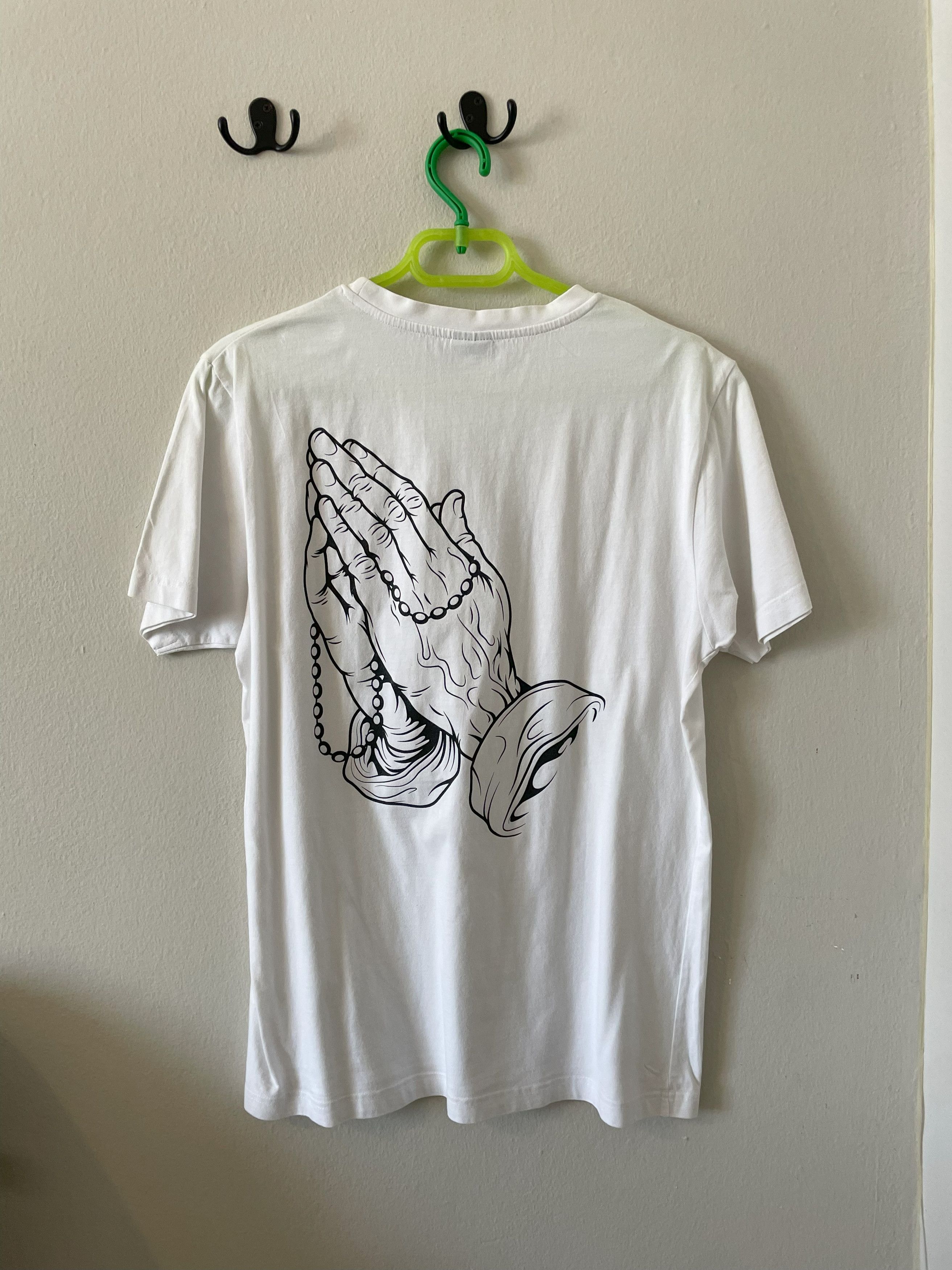 Other Pray White T-shirt Size US L / EU 52-54 / 3 - 2 Thumbnail