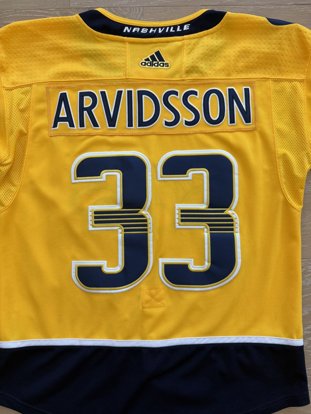 Adidas Nashville Predators NHL 33 Arvidsson Jersey Size US L / EU 52-54 / 3 - 4 Thumbnail