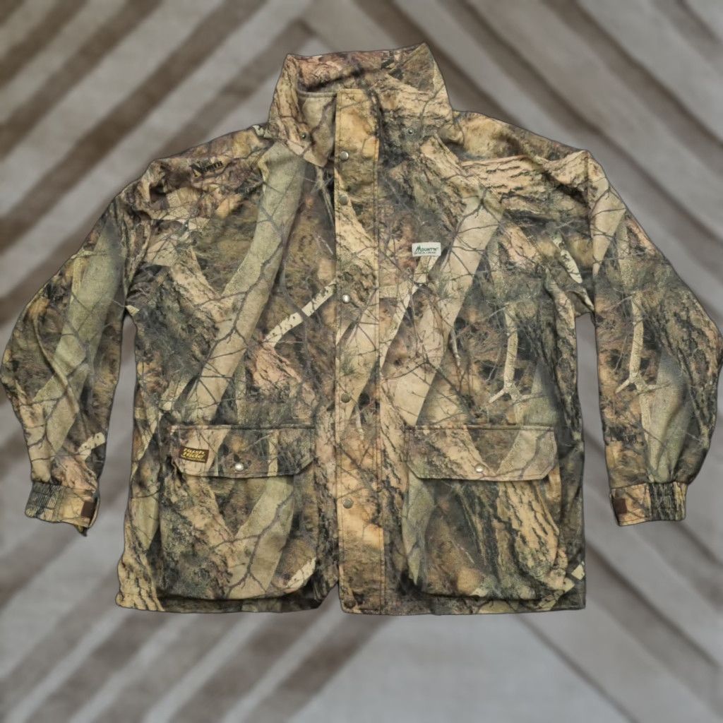 Vintage Mountn Praire Jacket Mens 2XL Green Brown Camouflage Outdoors Hunting Size US XXL / EU 58 / 5 - 1 Thumbnail