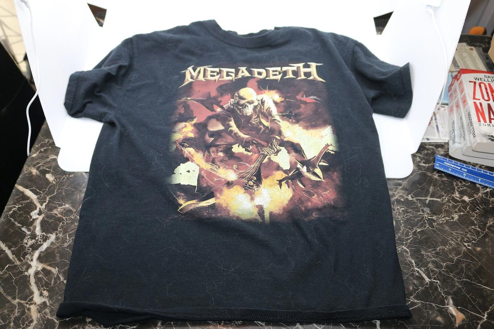 Other T-SHIRT OFFICIEL MEGADETH - SMASH GUITAR TEE music L/G Size US L / EU 52-54 / 3 - 1 Thumbnail
