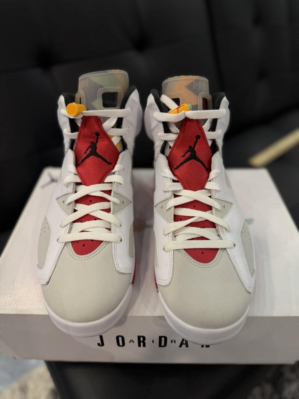 Jordan Brand Air Jordan 6 Retro Men's Size 10 Hare Sneakers Size US 10 / EU 43 - 9 Thumbnail