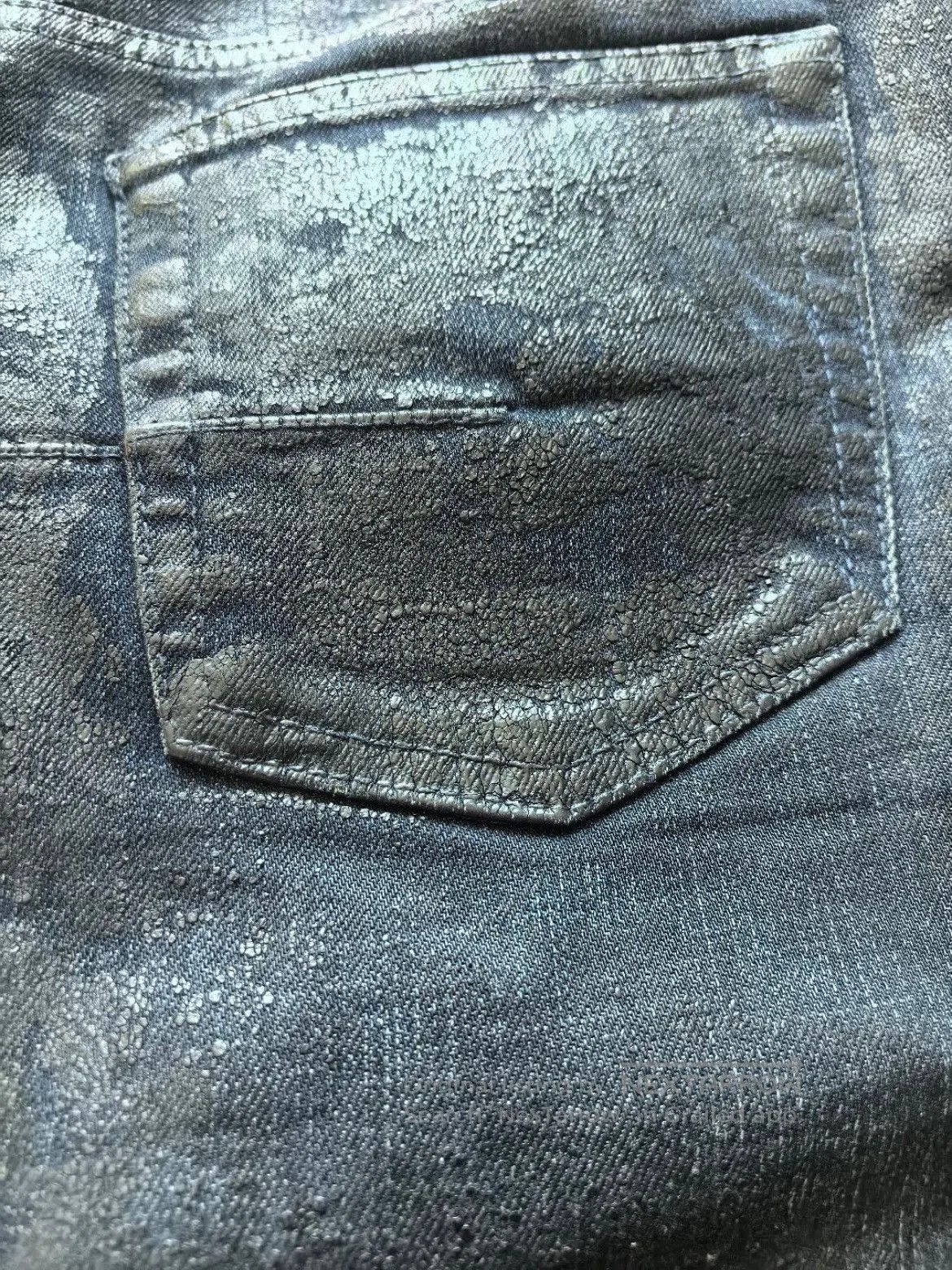 Dior Dior Homme Waxed Vintage Denim. Size US 31 - 5 Thumbnail