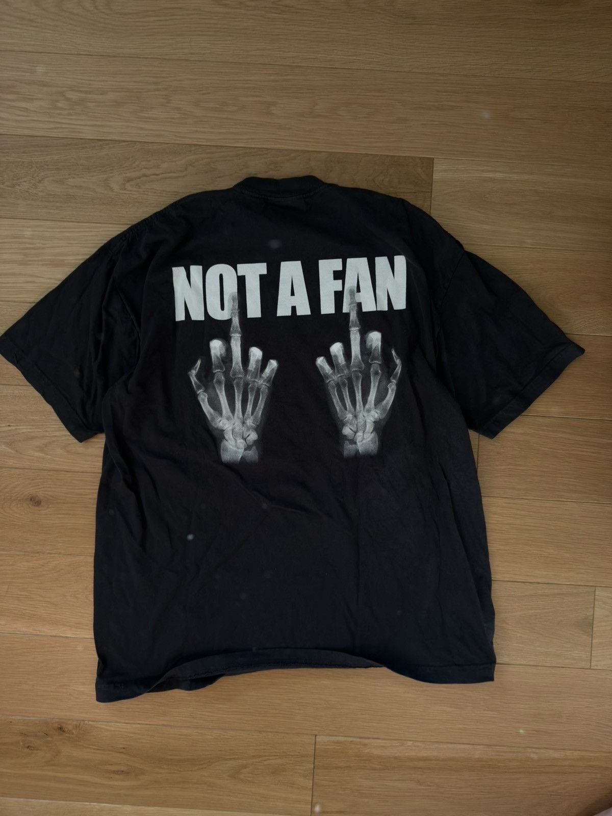 Menace Menace not a fan tee Size US L / EU 52-54 / 3 - 1 Thumbnail