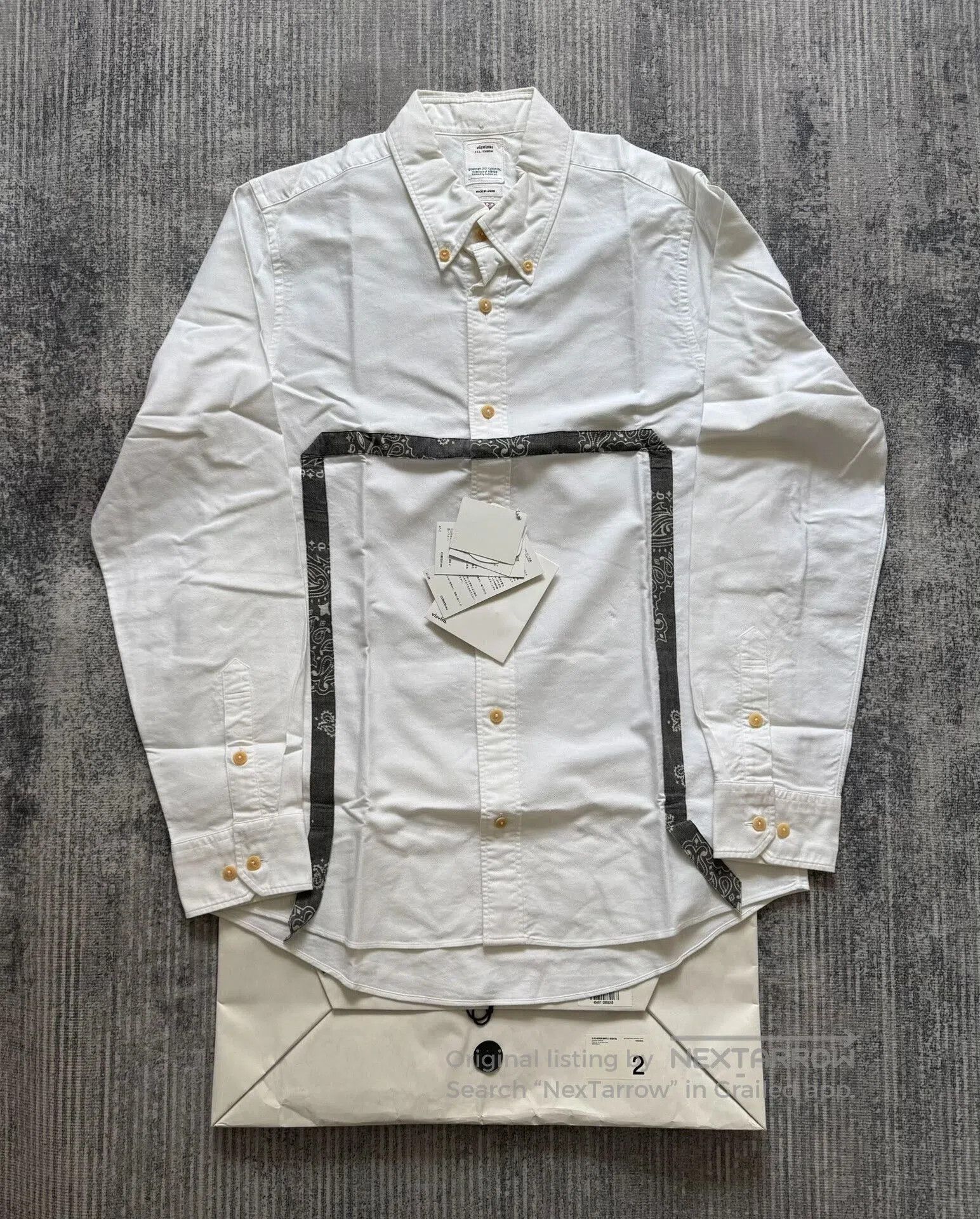 Visvim visvim 5-nation long sleeve shirt giza ox. Size US M / EU 48-50 / 2 - 1 Thumbnail