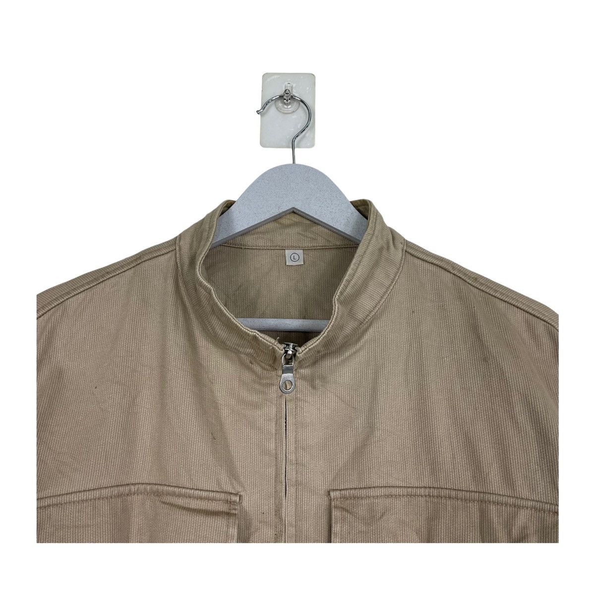 Japanese Brand 💥DOUBLE POCKET CROP LOOSE SLEEVES BOMBER INSPIRE UNDERCOVER Size US L / EU 52-54 / 3 - 3 Thumbnail