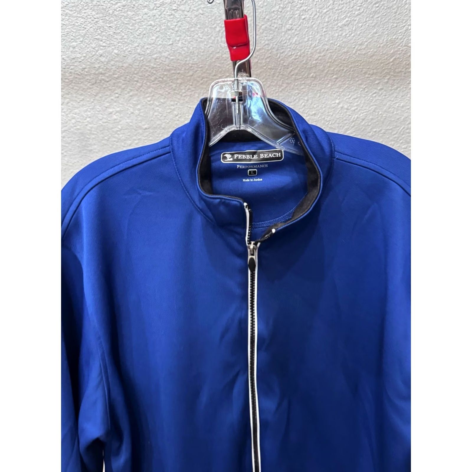 Vintage Pebble Beach Blue Performance Zippered SWEATER Large L Mens Size US L / EU 52-54 / 3 - 3 Thumbnail