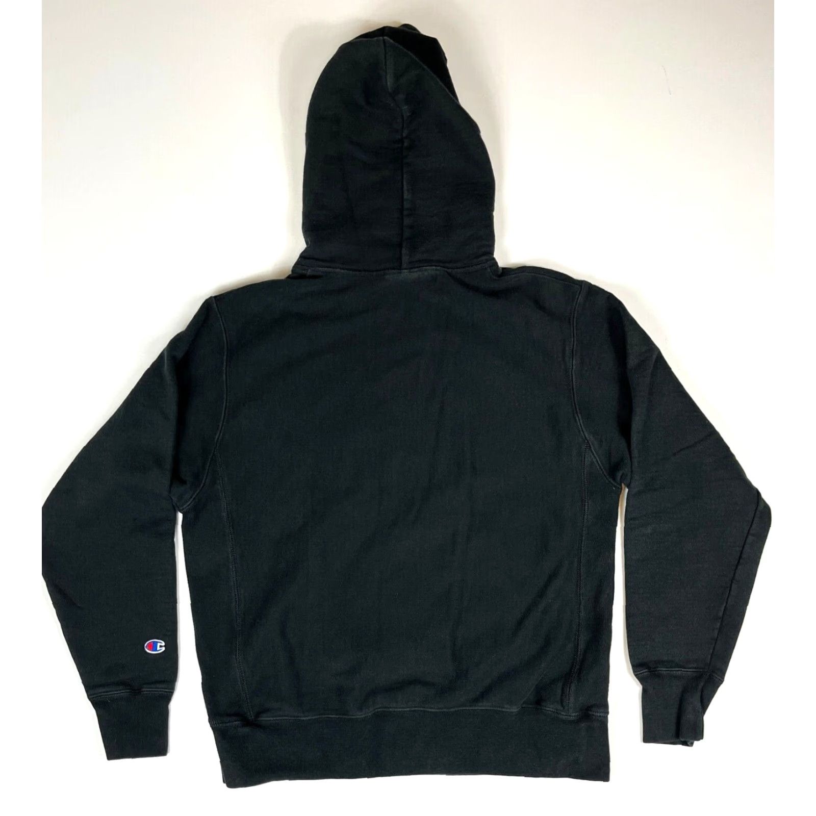 Champion Men's Champion x Hebru Brantley Vision Reverse Weave Hoodie M Black Logo Graphic Print Hoodie Mens Size US M / EU 48-50 / 2 - 3 Thumbnail