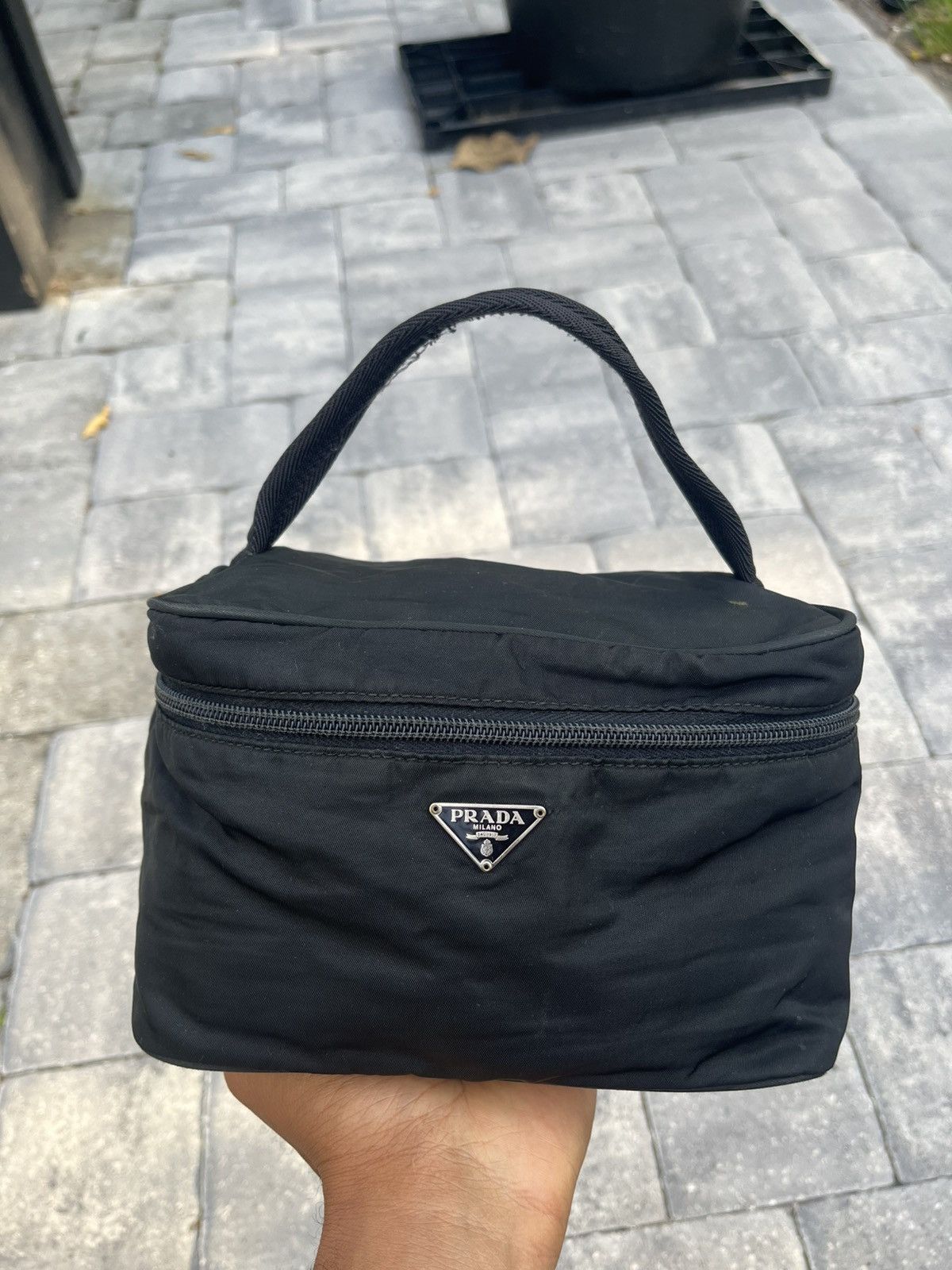 Prada Prada cosmetic toiletry bag nylon black Size ONE SIZE - 1 Thumbnail