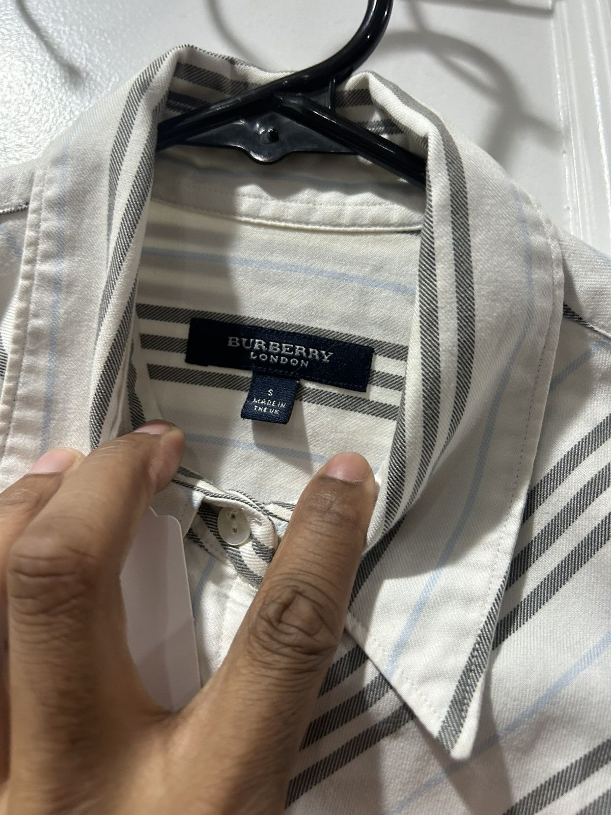 Burberry Burberry striped button up S Size S / US 4 / IT 40 - 2 Thumbnail