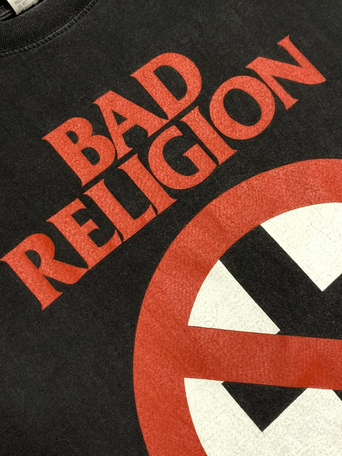 Band Tees ✝️ Vintage Bad Religion – The Grey Race Europe Tour 1996 Size US XL / EU 56 / 4 - 7 Thumbnail