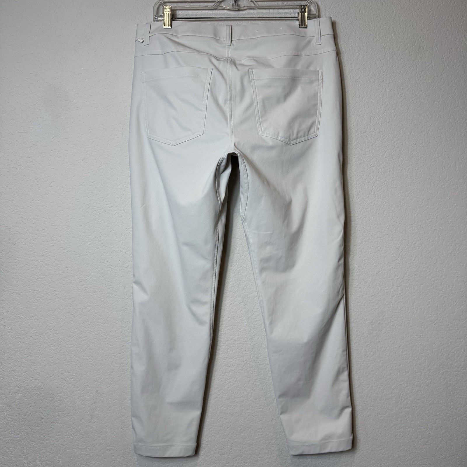 Lululemon Lululemon Men's ABC Slim-Fit Pant Warpstreme Light Gray 33 Size US 33 - 3 Thumbnail