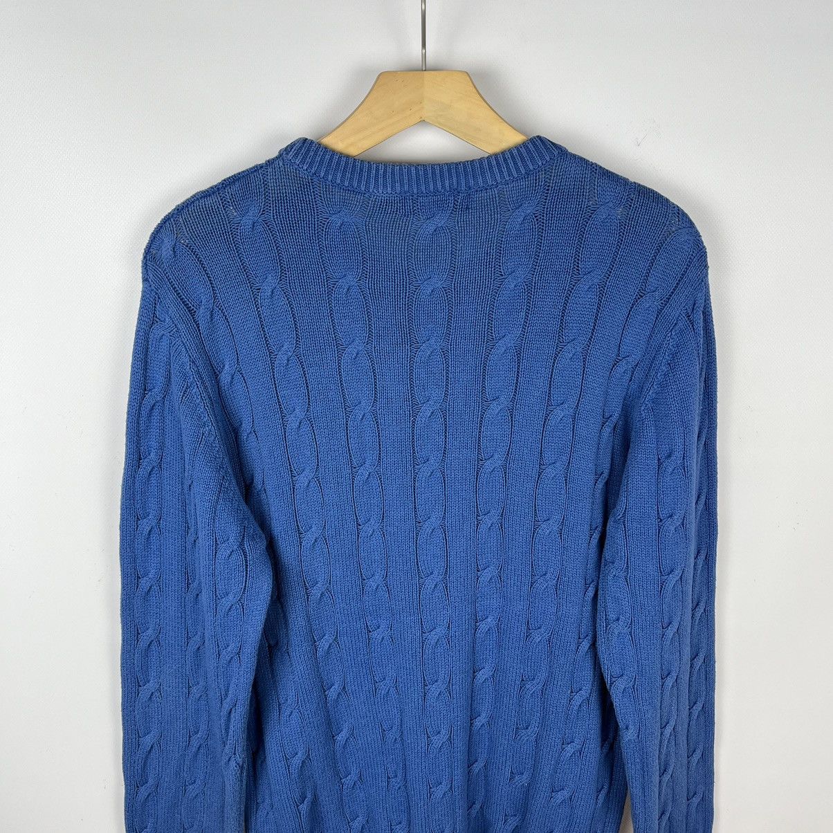 Polo Ralph Lauren Vintage Polo Ralph Lauren cable knit sweater 90’s Size US L / EU 52-54 / 3 - 12 Thumbnail