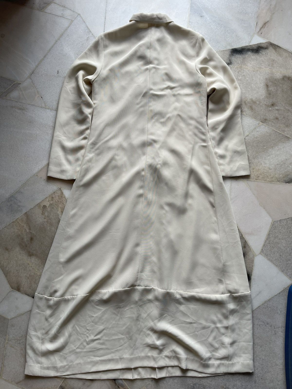Y's for Men × Yohji Yamamoto 90s Yohji Yamamoto Workshop Maxi Dress Size M / US 6-8 / IT 42-44 - 16 Thumbnail