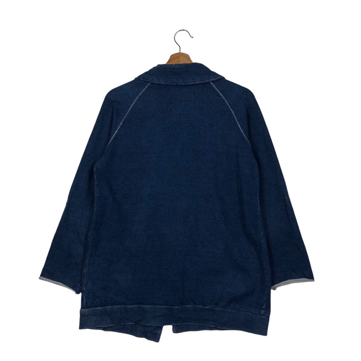 Indigo 📌Vintage Indigo Denim Jacket Worker Westwood 45RPM Size US M / EU 48-50 / 2 - 9 Thumbnail