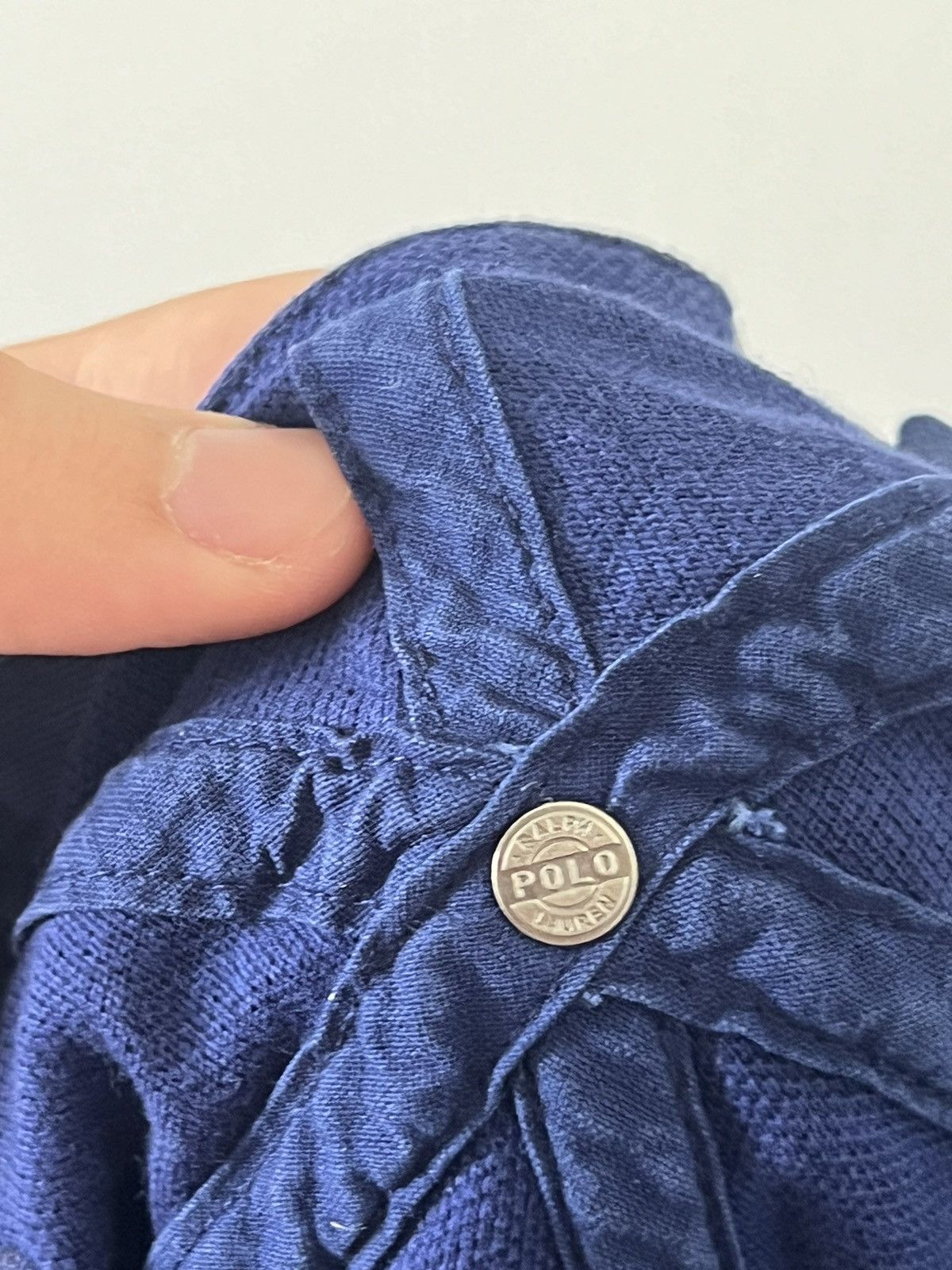 Polo Ralph Lauren × Vintage Polo Ralph Lauren vintage cap blue old money style Size ONE SIZE - 6 Thumbnail