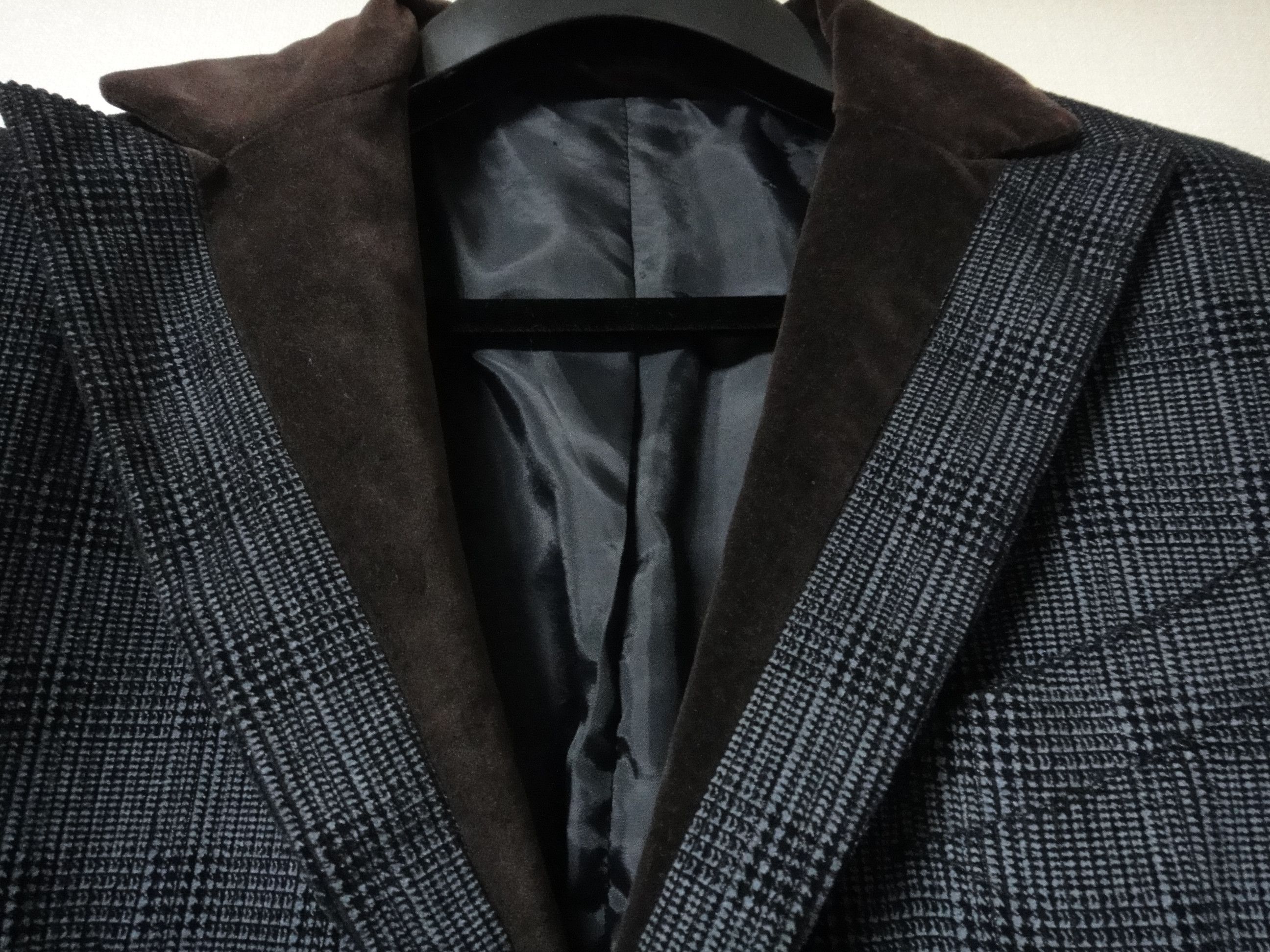 Dolce & Gabbana D&G Dolce & Gabbana Black Label Check Blazer Excellent Size 50R - 5 Thumbnail