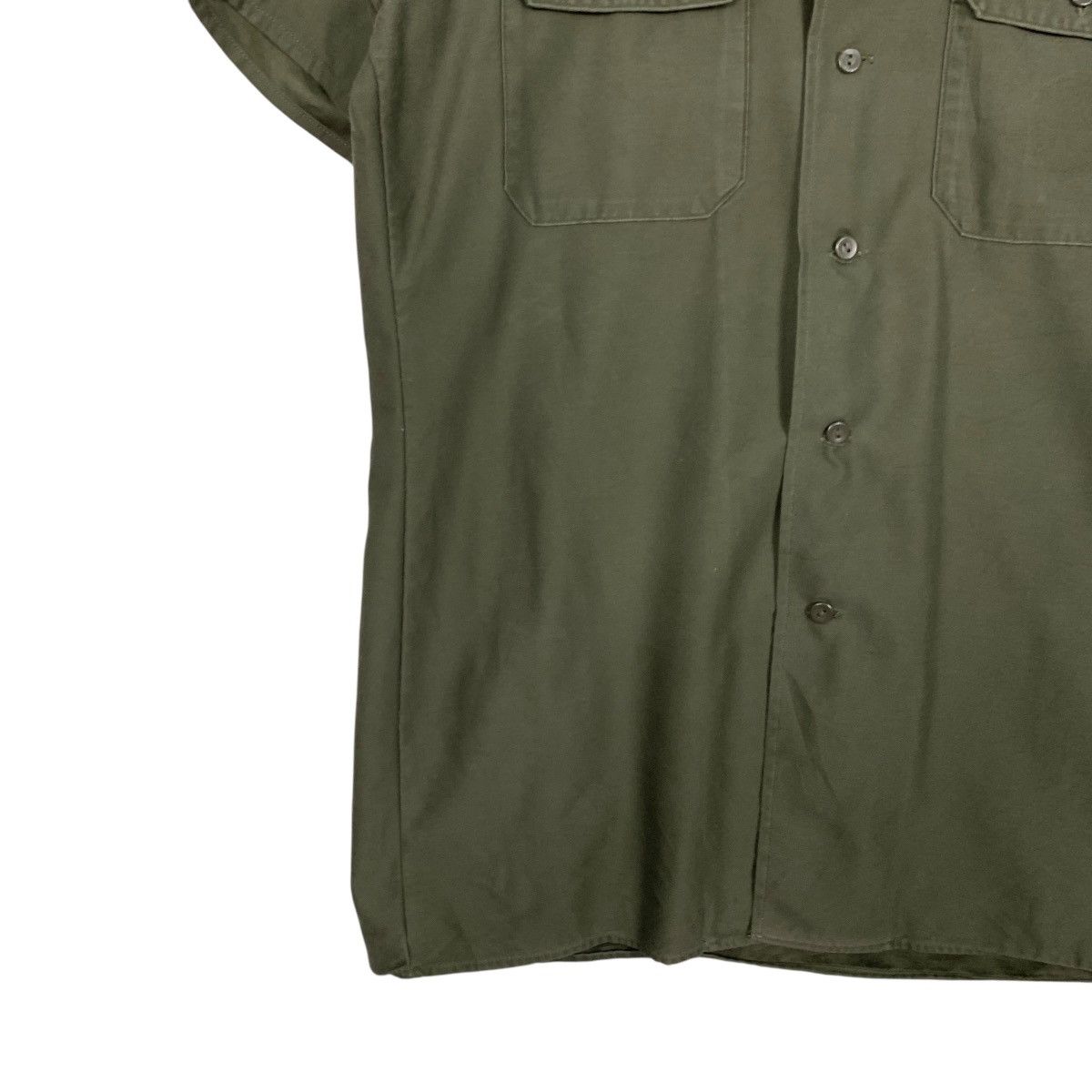 Vintage 80's R&A BECKER GmbH German Army Field Shirt #2726-C123 Size US L / EU 52-54 / 3 - 6 Thumbnail