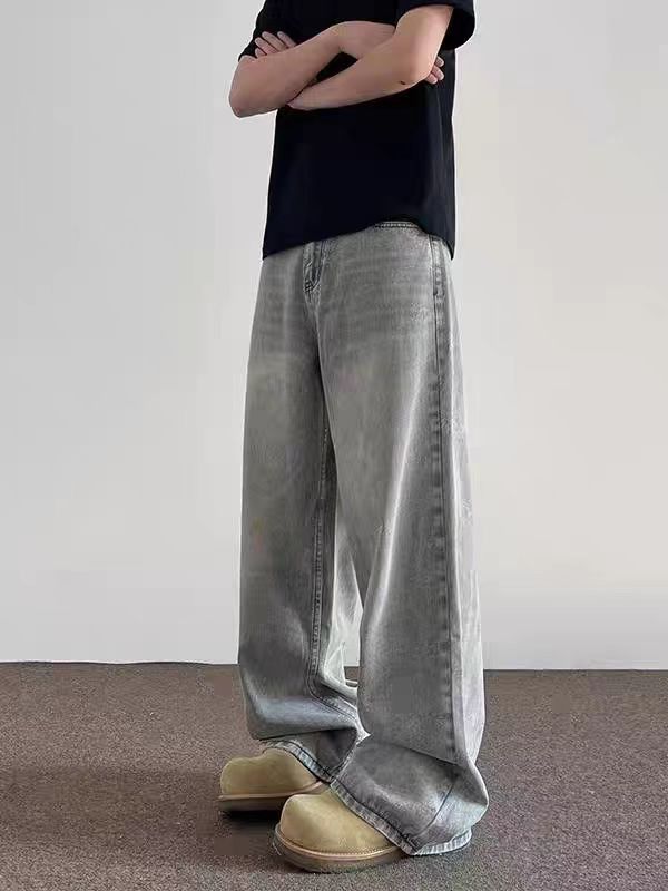 Japanese Brand × Jean Vintage High Street Gray Street Casual Jeans Size US 32 / EU 48 - 2 Thumbnail