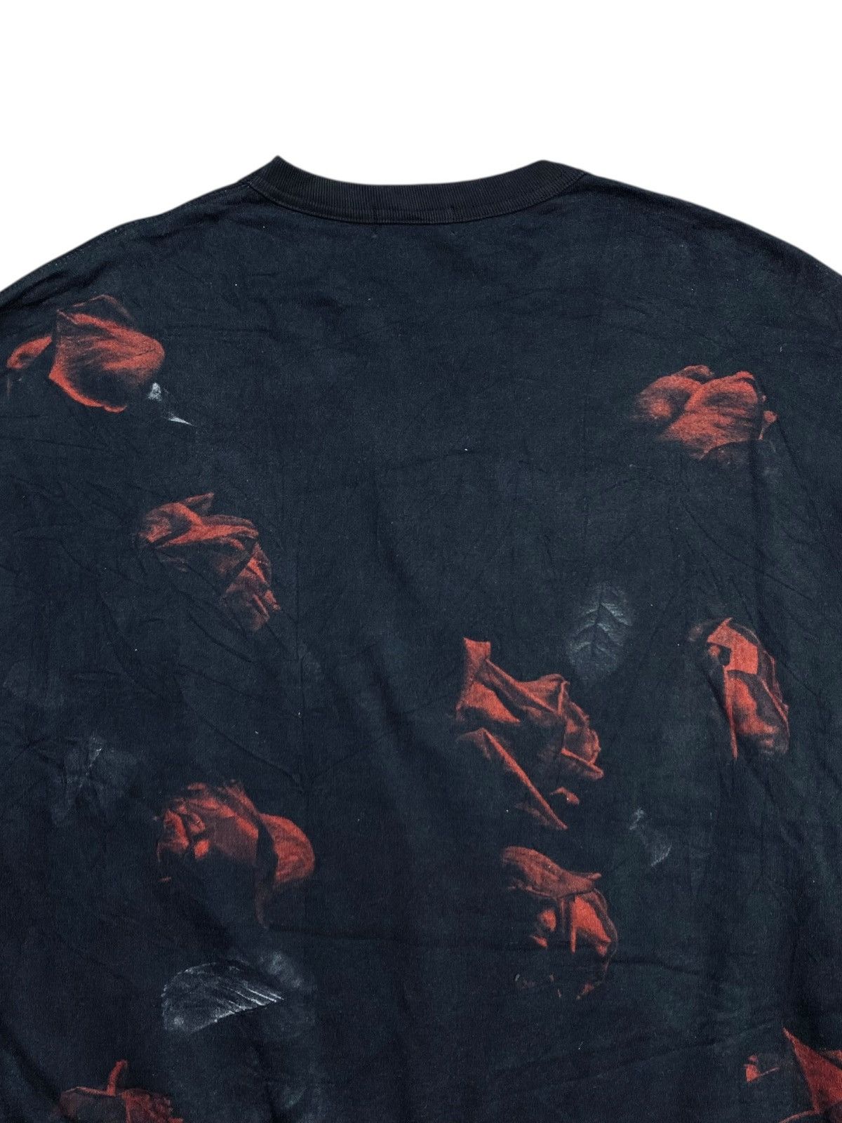 Lad Musician 2000s Lad Musician - Super Oversized Romantic Rose Crewneck Size US L / EU 52-54 / 3 - 6 Thumbnail