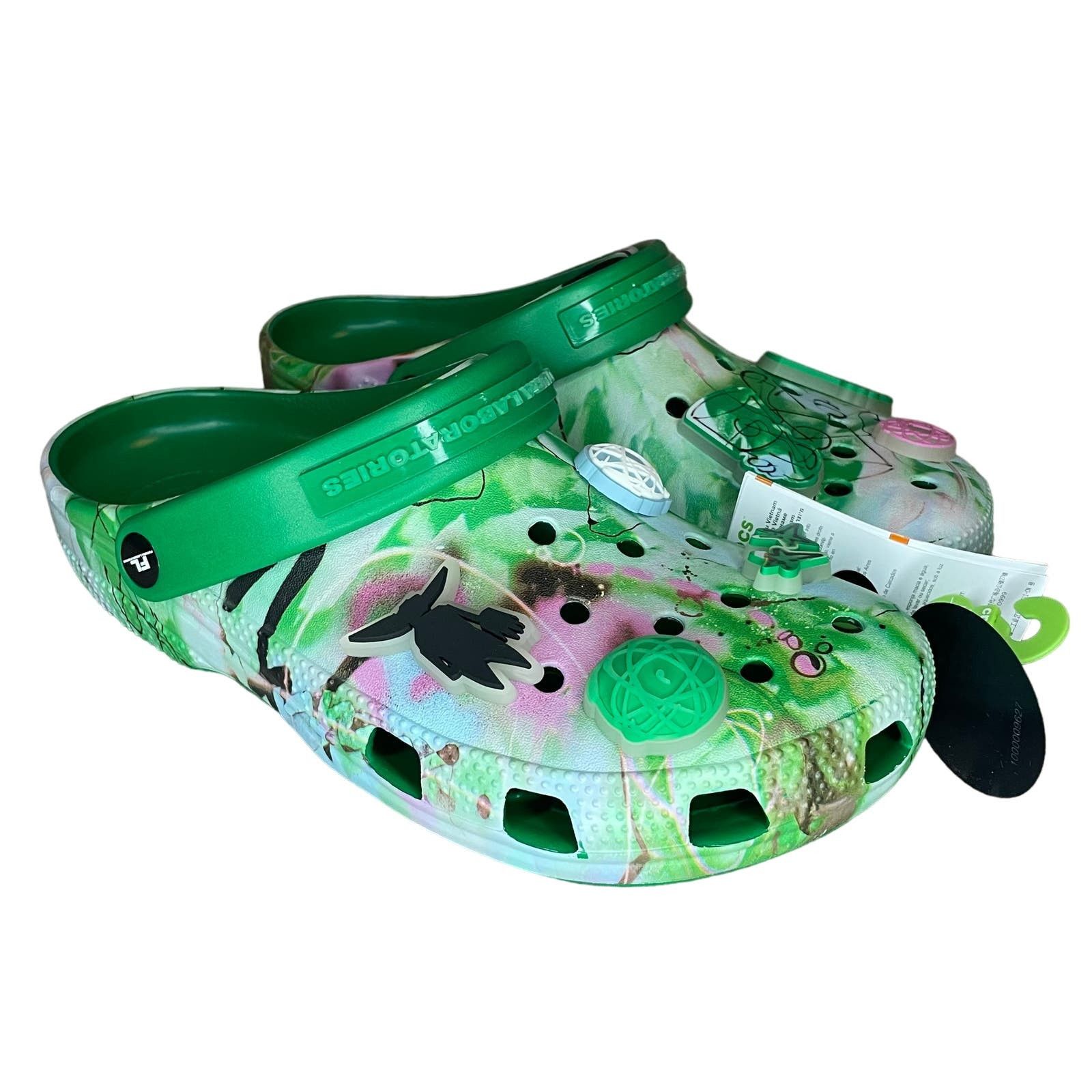Crocs Futura Laboratories Crocs Green Ivy Size 9M 11W Grailed