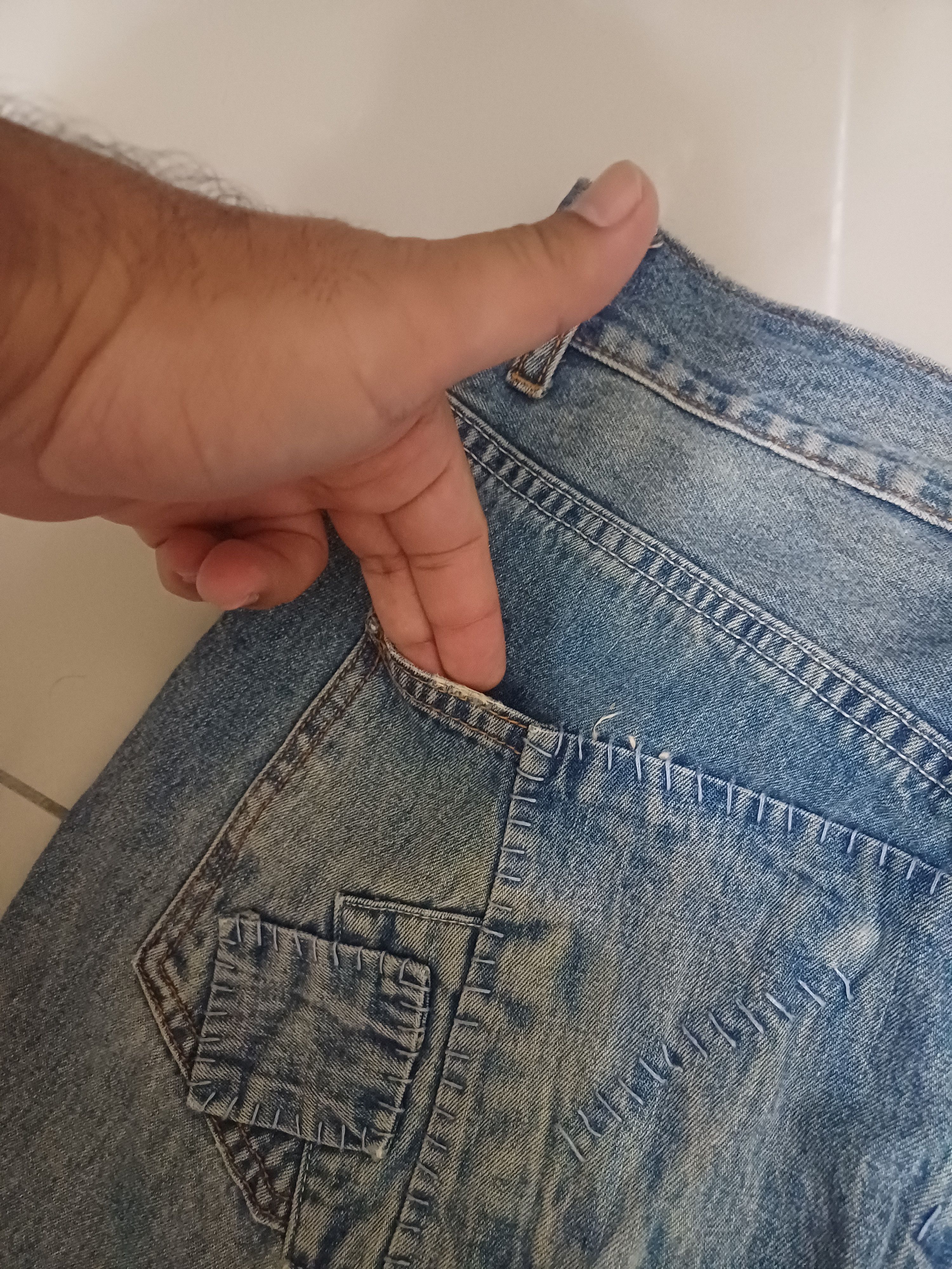 Other Sashiko Distressed design jeans... 🔥🔥🔥 Size US 30 / EU 46 - 13 Thumbnail